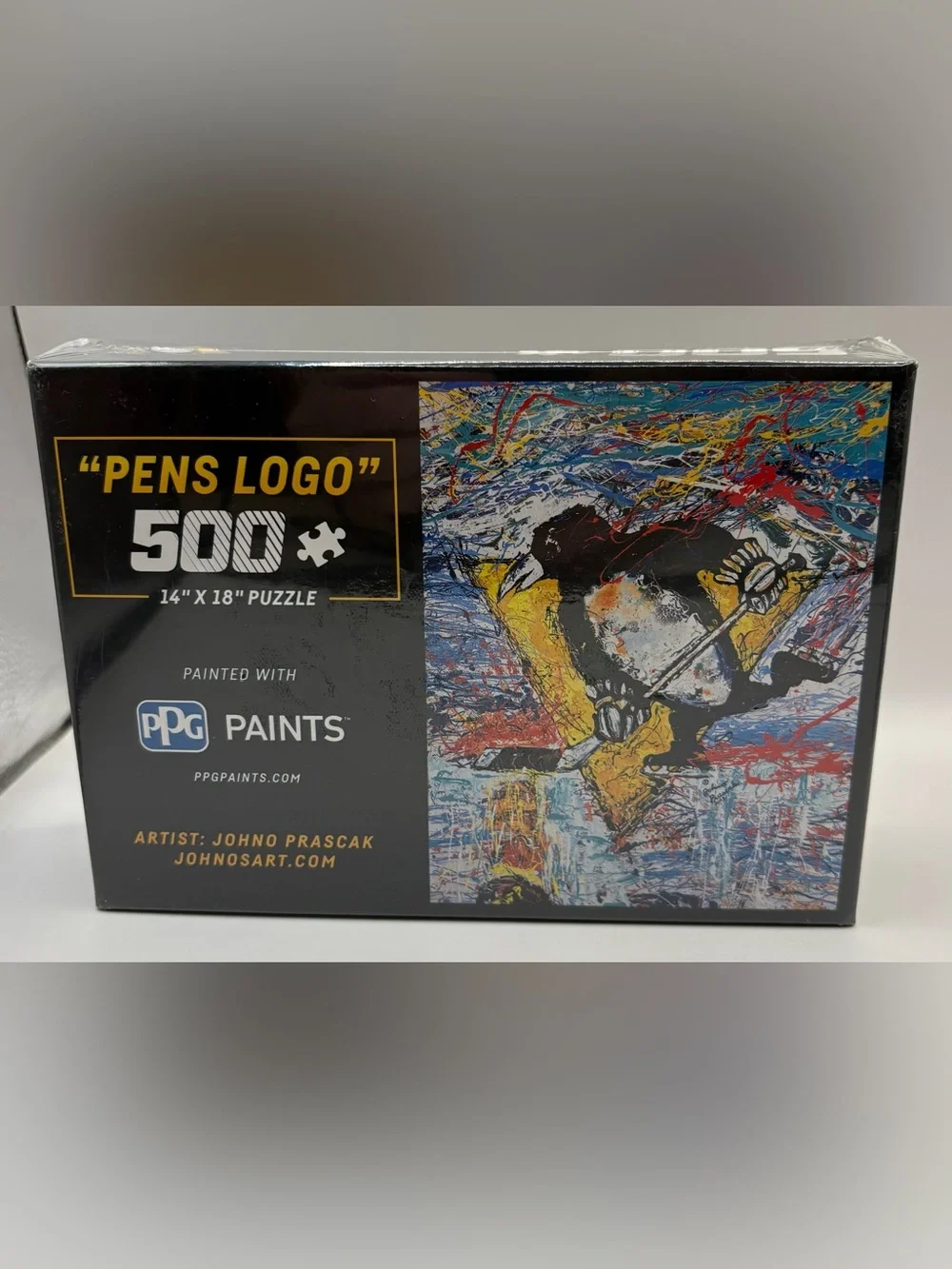 Pens Logo Pittsburgh Penguins 500 Piece Puzzle SGA Promo PPG NEW SEALED
